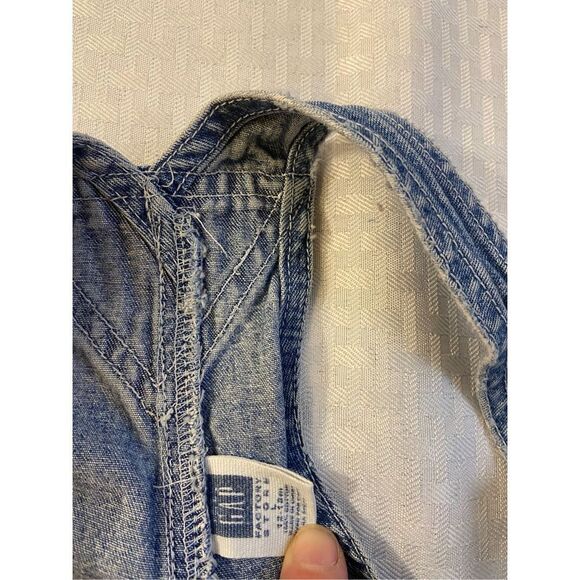 Gap factory store short overalls large 12-18m - Picture 3 of 4